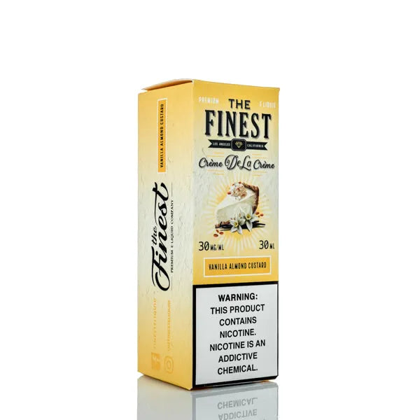 The Finest E-Liquid Salt Nic Series Vanilla Almond Custard 30ml The Finest E-Liquid Salt Nic Series Vanilla Almond Custard 30ml