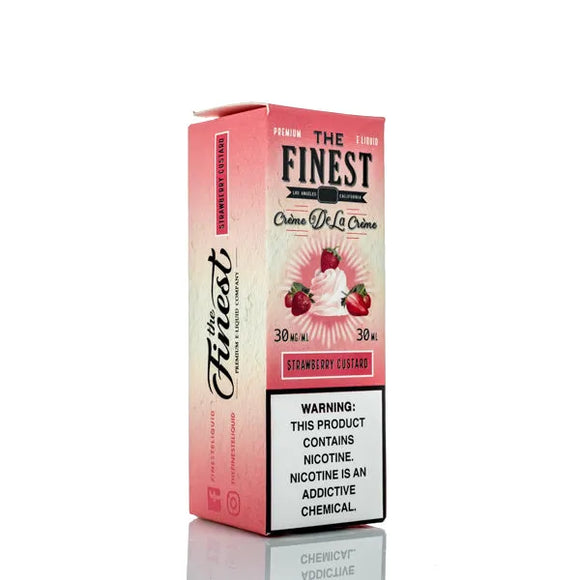 The Finest E-Liquid - Salt Nic Series - Creme De La Creme - Strawberry Custard - 30ml