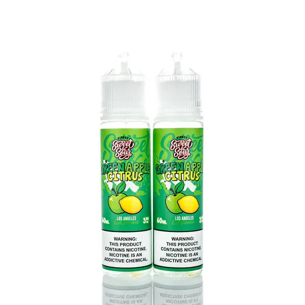 The Finest E-Liquid - Sweet & Sour - Green Apple Citrus - 120ml - 0