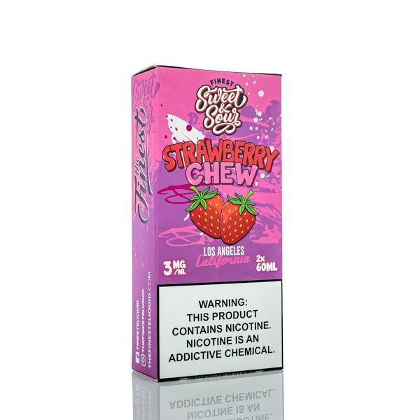 The Finest E-Liquid - Sweet & Sour - Strawberry Chew - 120ml