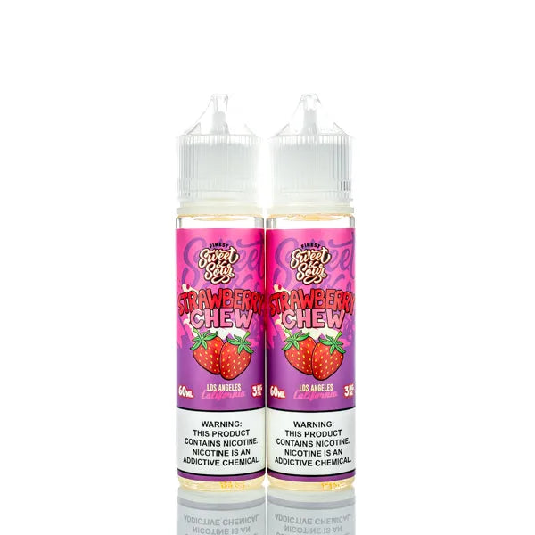 The Finest E-Liquid - Sweet & Sour - Strawberry Chew - 120ml - 0