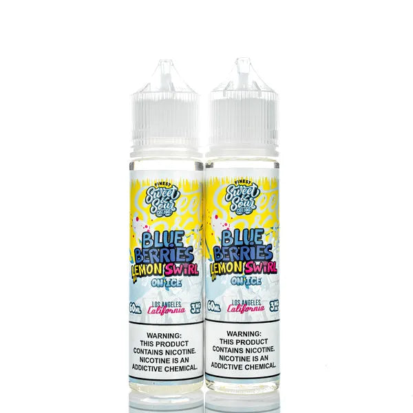 The Finest E-Liquid - Sweet & Sour - Blue Berries Lemon Swirl ICE - 120ml