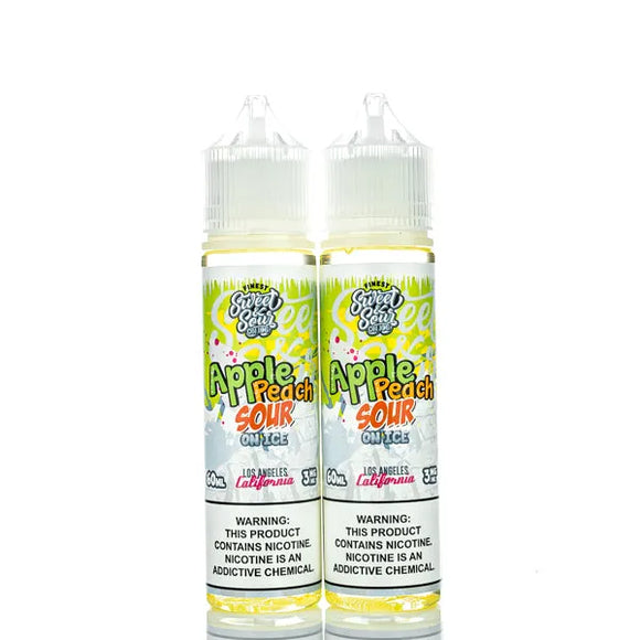 The Finest E-Liquid - Sweet & Sour - Apple Peach Sour On Ice - 120ml