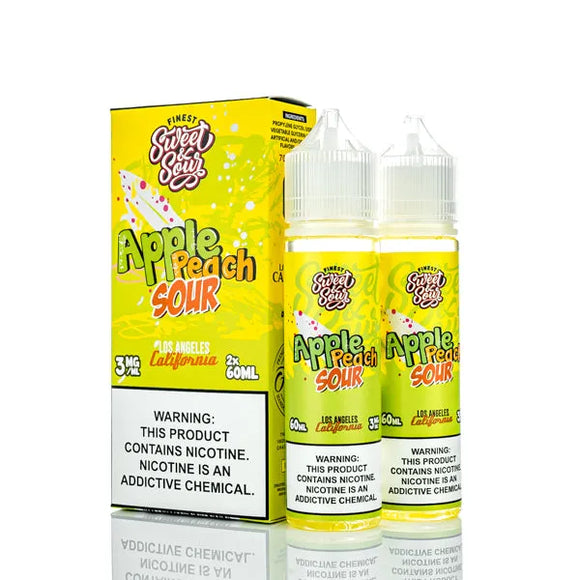 The Finest E-Liquid - Sweet & Sour - Apple Peach Sour - 120ml