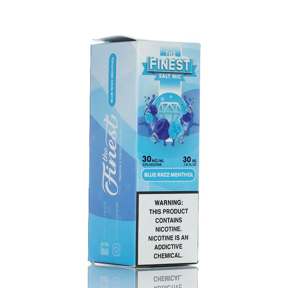The Finest E-Liquid - Salt Nic Series - Blue Razz Menthol - 30ml