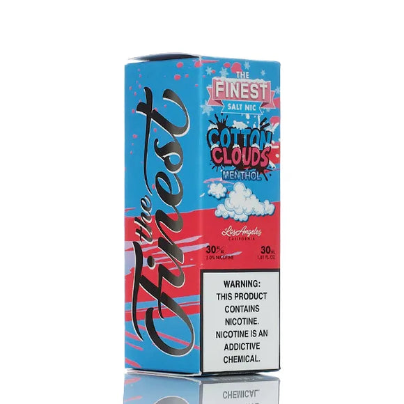 The Finest E-Liquid - Salt Nic Series - Cotton Clouds Menthol - 30ml
