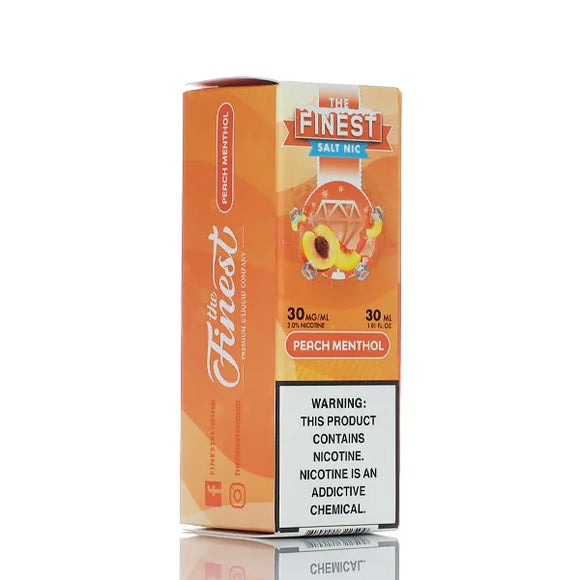 The Finest E-Liquid - Salt Nic Series - Peach Menthol - 30ml