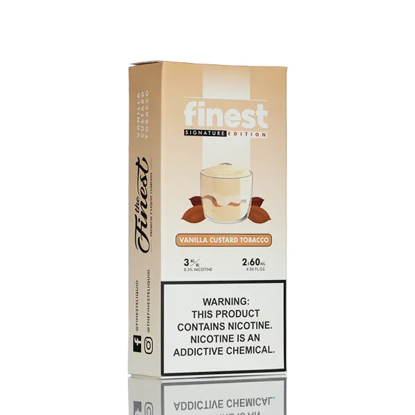 The Finest E-Liquid Vanilla Custard Tobacco 120ml | Vape Juice The Finest E-Liquid Vanilla Custard Tobacco 120ml | Vape Juice