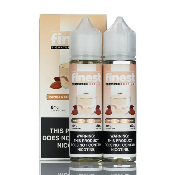 The Finest E-Liquid Signature Edition - No Nicotine Vape Juice - 120ml