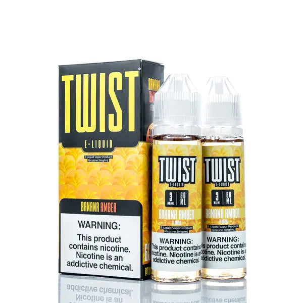 Twist E-liquids - Banana Amber - 120ml 