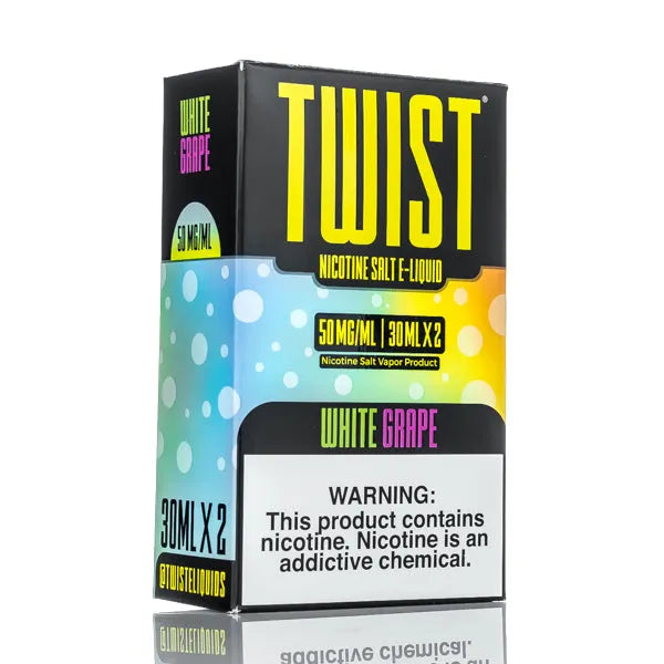 TWST Salt E Liquid - White Grape - 60ml - 0