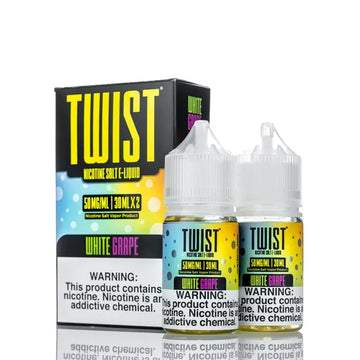 TWST Salt E Liquid - White Grape - 60ml