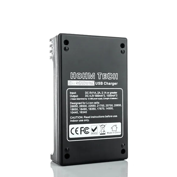 Hohm Tech Hohm School 2 Bay Battery Charger
