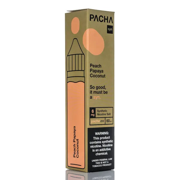 Pachamama Syn - Peach Papaya Coconut Cream - 60ml