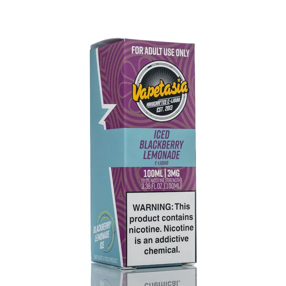 Vapetasia - ICED Blackberry Lemonade - 100ml