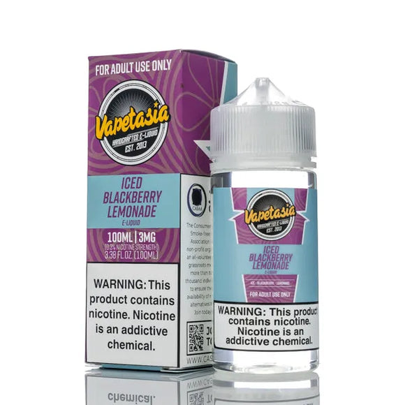 Vapetasia - ICED Blackberry Lemonade - 100ml