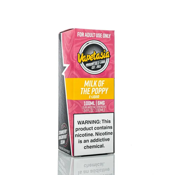 Vapetasia - Milk of Poppy - 100ml | E-Juices Vapetasia - Milk of Poppy - 100ml | E-Juices