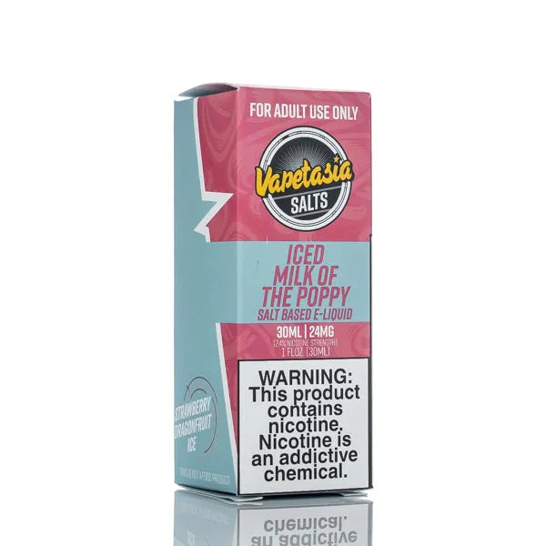 Vapetasia E-Juice Salts - ICED Milk Of The Poppy - 30ml Vapetasia E-Juice Salts - ICED Milk Of The Poppy - 30ml