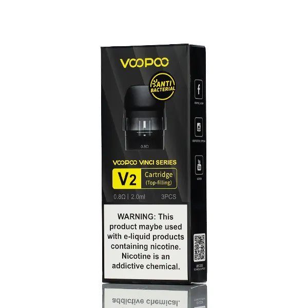 Voopoo Vinci Series V2 Cartridges | Vape Accessories, Refillable Pod Voopoo Vinci Series V2 Cartridges | Vape Accessories, Refillable Pod