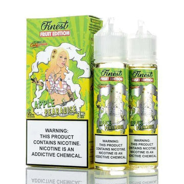 Finest E-Liquid E Liquid The  - 0mg Finest E-Liquid - Apple Pearadise Twin Pack - 120ml