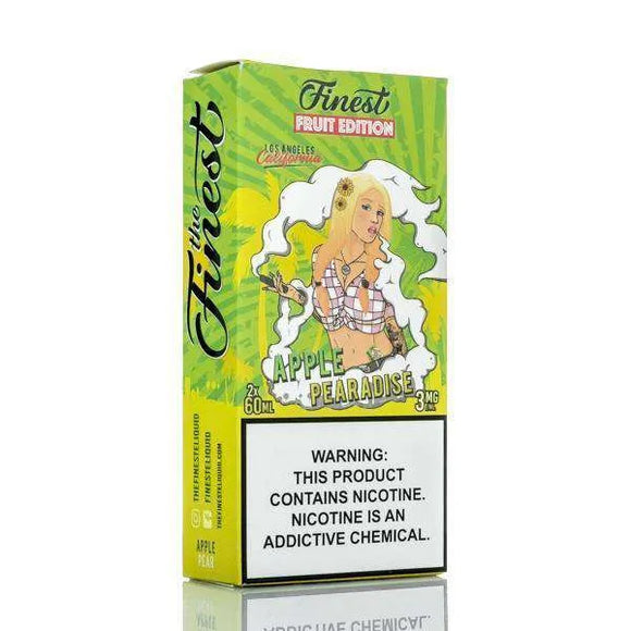 Finest E-Liquid E Liquid The  - 0mg Finest E-Liquid - Apple Pearadise Twin Pack - 120ml