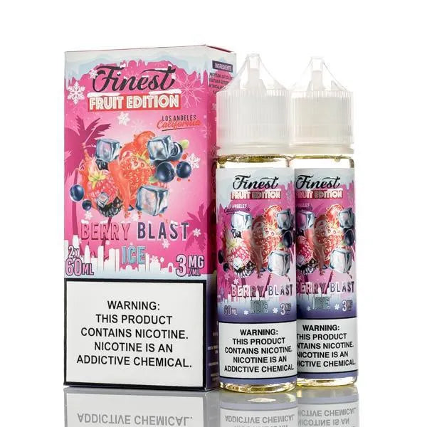 Finest E-Liquid E Liquid Finest E-Liquid - Berry Blast ICE Twin Pack - 120ml