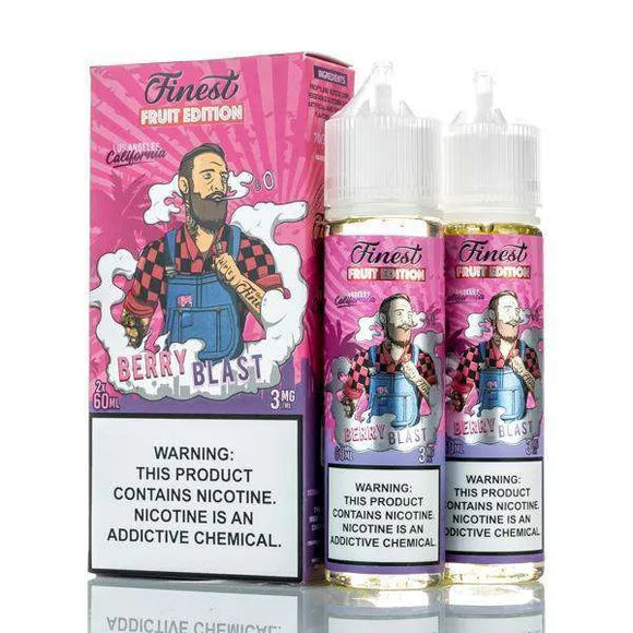 Finest E-Liquid E Liquid The  - 0mg Finest E-Liquid - Berry Blast Twin Pack - 120ml