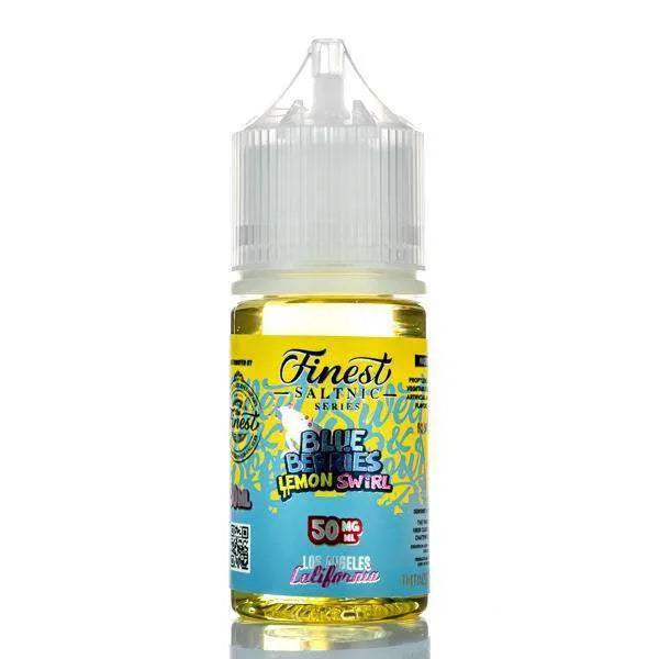 Finest E-Liquid Nicotine Salt E Liquid The  - 50mg Finest SaltNic E-Liquid - Blueberry Lemon Swirl - 30ml