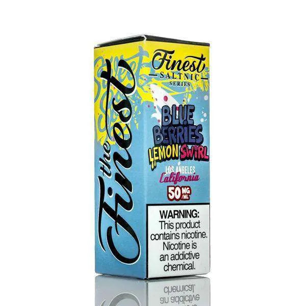 Finest E-Liquid Nicotine Salt E Liquid The  - 50mg Finest SaltNic E-Liquid - Blueberry Lemon Swirl - 30ml