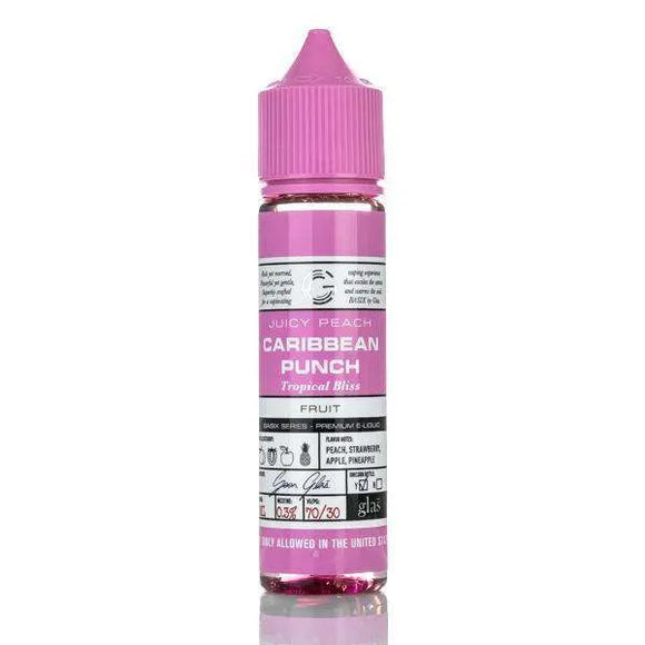 Glas E Liquid E Liquid 0mg Glas Basix E-Liquid -Caribbean Punch - 60ml