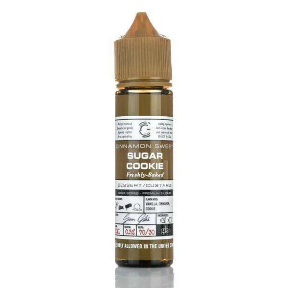 Glas E Liquid E Liquid 0mg Glas Basix E-Liquid - Cinnamon Sweet Sugar Cookie - 60ml