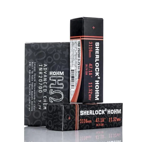 Hohm Tech Accessory Single Battery - Sherlock Hohm 2 Hohm Tech Sherlock Hohm 2 20700 3116 mAh 47.1A Battery