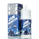 Jam Monster E-Liquid Nicotine Salt E Liquid 24mg Jam Monster Salts - Blueberry Jam - 30ml