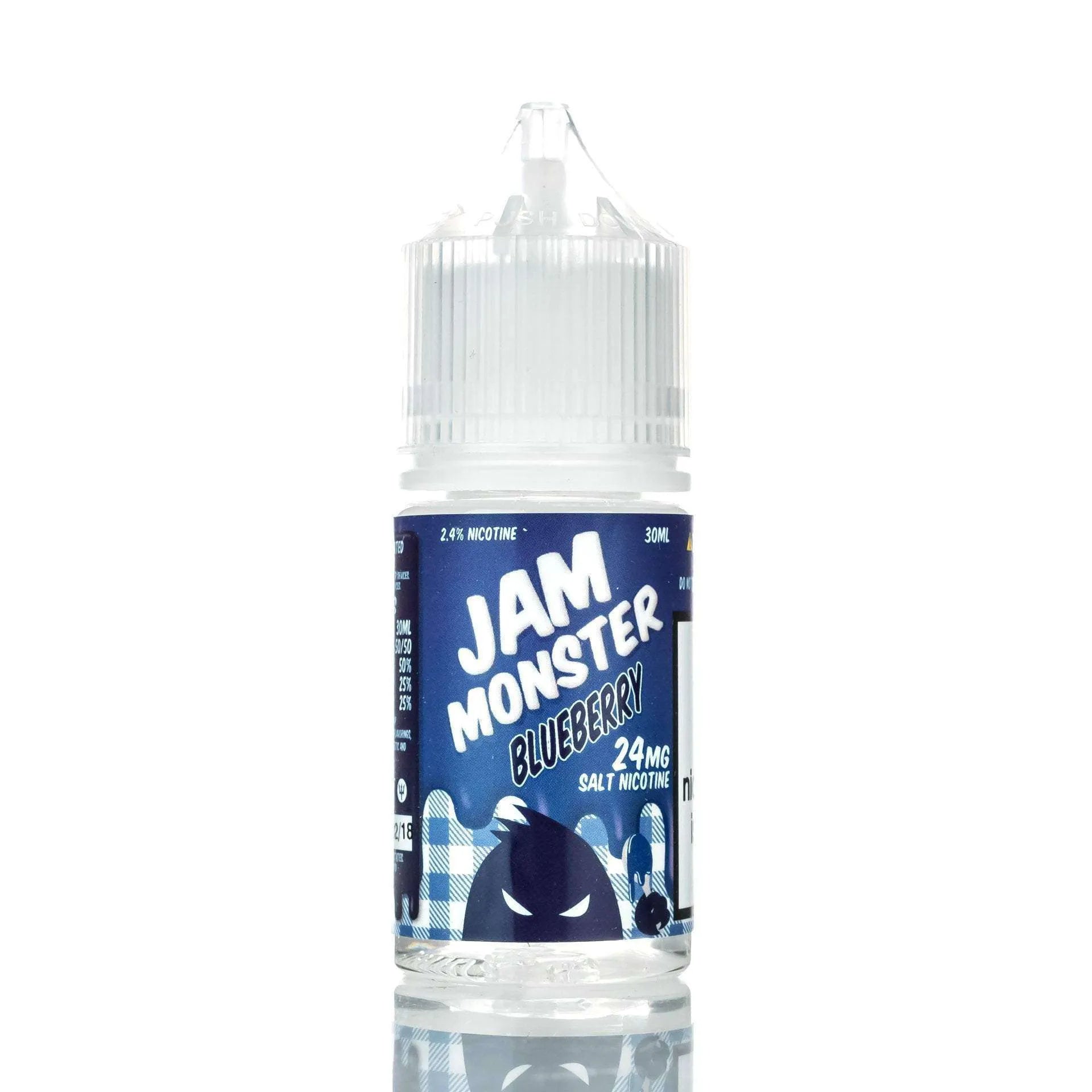 Jam Monster E-Liquid Nicotine Salt E Liquid 24mg Jam Monster Salts - Blueberry Jam - 30ml