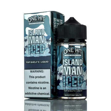 One Hit Wonder E Liquid E Liquid 0mg One Hit Wonder - Island Man ICED - 100ml