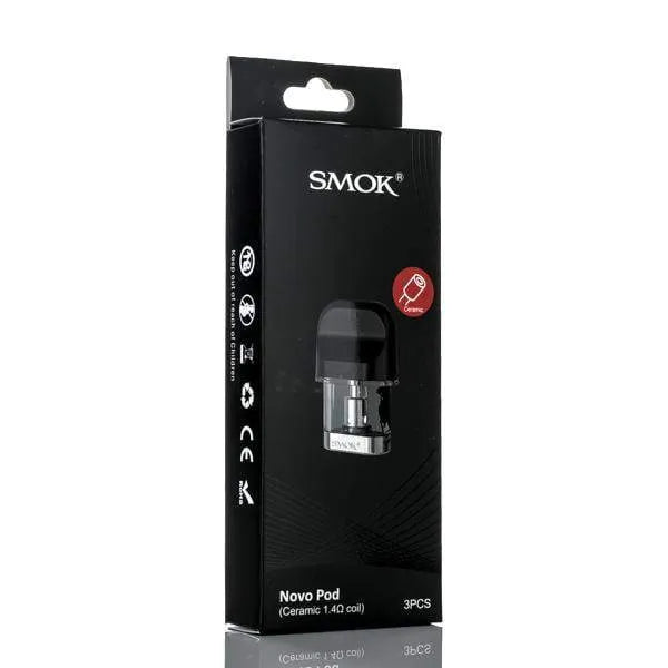 SMOK Replacement Pod Pack of 3 - 1.2 ohm Novo Replacement Cartridges SMOK Novo Replacement Cartridge