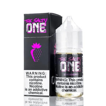 The One E-Liquid Nicotine Salt E Liquid The Salty One - Strawberry - 30ml