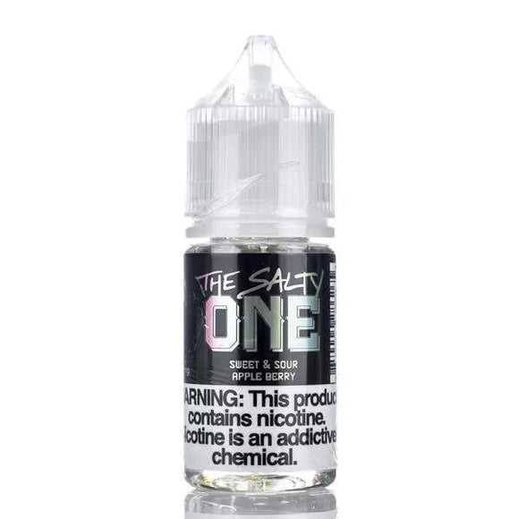 The One E-Liquid Nicotine Salt E Liquid The Salty One - Sweet and Sour Apple Berry - 30ml