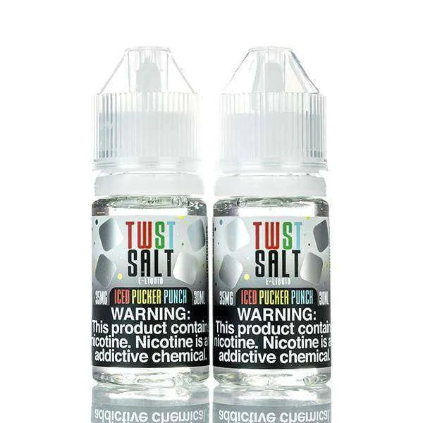 TWIST E-Liquids Nicotine Salt E Liquid 35mg TWST Salt E Liquid - Iced Pucker Punch - 60ml