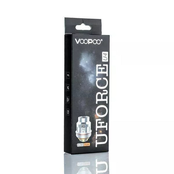 VooPoo Replacement Coil VooPoo UFORCE U2 Replacement Coil Pack - Pack of 5 - 0.4 ohm VooPoo UFORCE Replacement Coil Pack