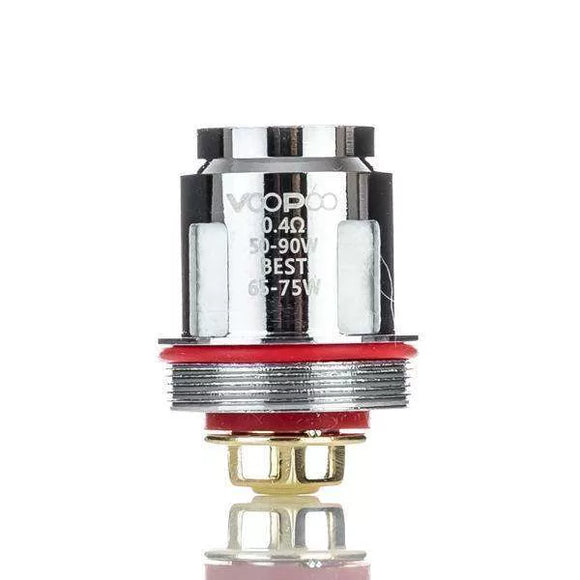 VooPoo Replacement Coil VooPoo UFORCE U2 Replacement Coil Pack - Pack of 5 - 0.4 ohm VooPoo UFORCE Replacement Coil Pack
