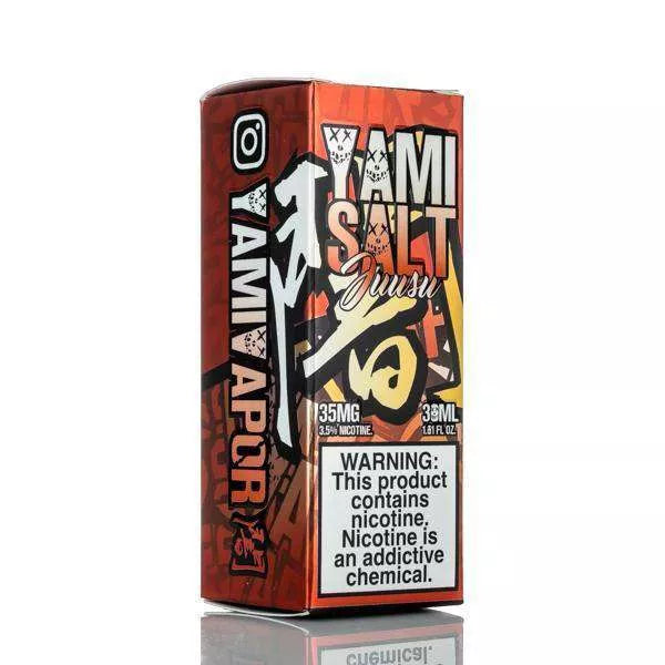 Yami Vapor Nicotine Salt E Liquid 35mg Yami Salt by Yami Vapor - Juusu - 30ml