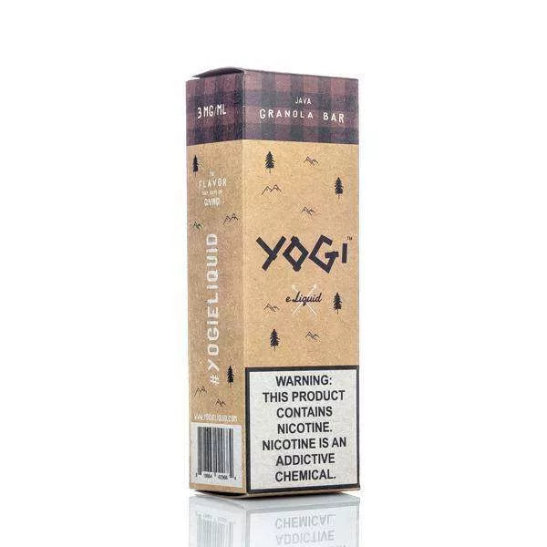 Yogi E-Liquid E Liquid 0mg Yogi E-Liquid - Java Granola Bar - 60ml