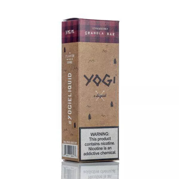 Yogi E-Liquid E Liquid Yogi E-Liquid -Strawberry Granola - 60ml - 0mg Yogi E-Liquid - Strawberry Granola - 60ml